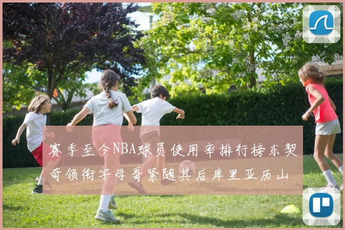 赛季至今NBA球员使用率排行榜东契奇领衔字母哥紧随其后库里亚历山大表现抢眼